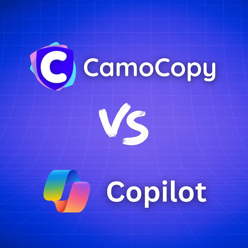 Compare CamoCopy with Microsoft Copilot