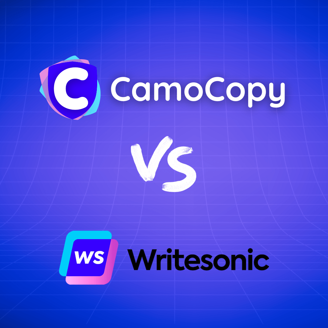 Compare CamoCopy with Writesonic